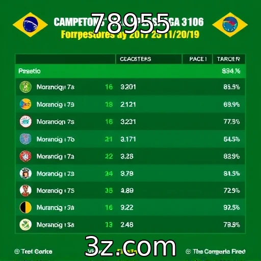 78955 Apostas Esportivas: Análise da Última Rodada do Campeonato Brasileiro